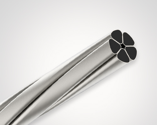 Steelclad Carbon Fiber Composite Core(FiveHelix Stranded)